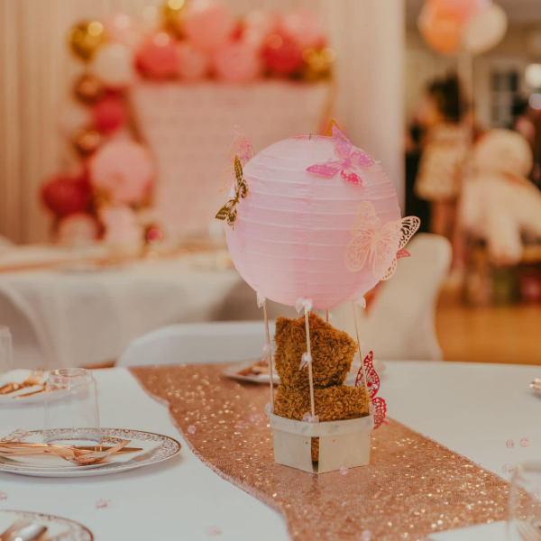 central florida baby celebration showing table decor