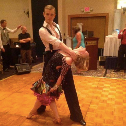 Stepping Out for Education 2016 ballroom dancers