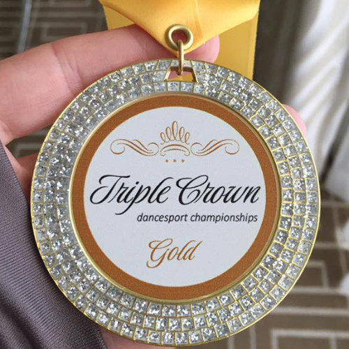 Gold in the Triple Crown Dancesport