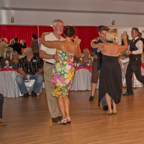 Join our weekly ballroom group dance classes