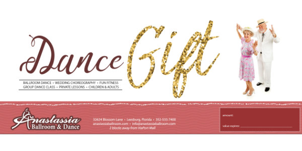 Purchase a Dance Gift Certificate