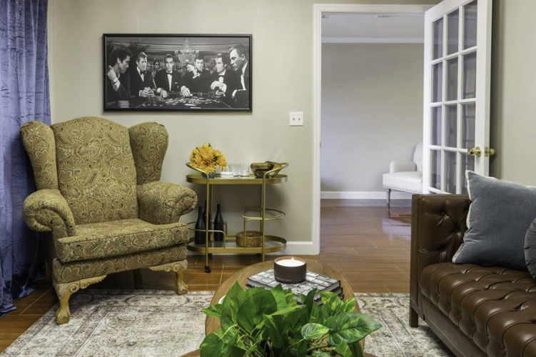 Central Florida wedding venue grooms suite