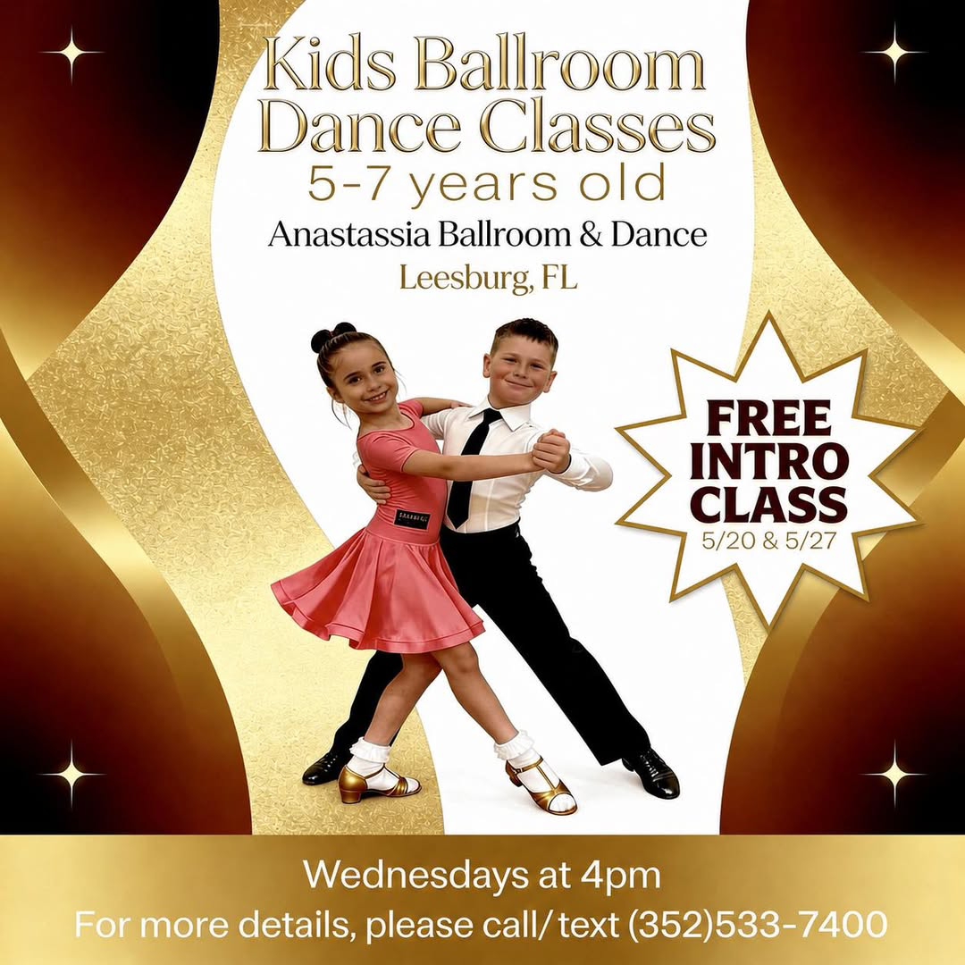 girl and boy children ballroom dance class florida