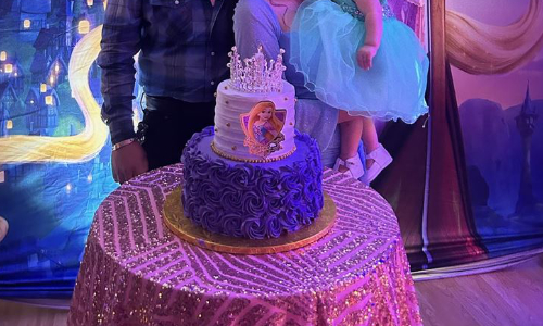 Baby birthday Rapunzel Disney party