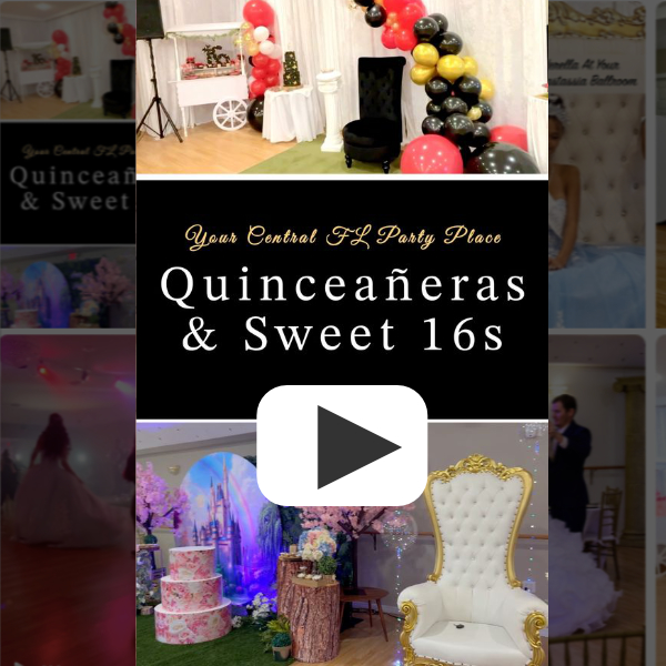 watch central florida quinceaneara party at anastassia ballroom