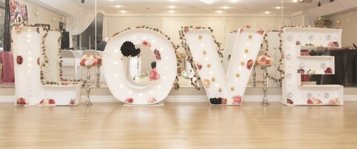 love statue in mirror